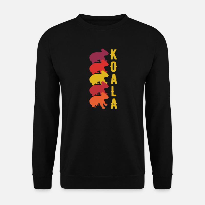 Koala - Unisex Sweatshirt - black