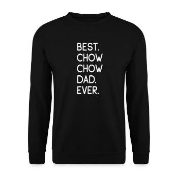Chow Chow - Unisex Pullover - Schwarz - Vorne - Alina (178cm) & Michal (187cm)