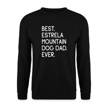Estrela Mountain Dog Cão da Serra da Estrela - Unisex Pullover - Schwarz - Vorne - Alina (178cm) & Michal (187cm)