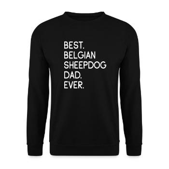 Chien de berger belge Belgischer Schäferhund - Sweat-shirt Unisexe - noir - Devant - Alina (178cm) & Michal (187cm)
