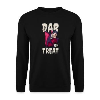 Dabbing Vampire Dab Dabbing Hip Hopper - Sweat-shirt Unisexe - noir - Devant - Alina (178cm) & Michal (187cm)