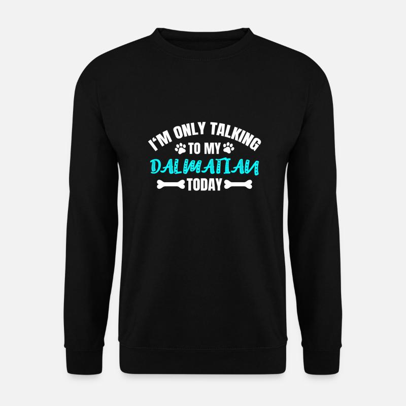 Dalmatien Dalmatiner - Sweat-shirt Unisexe - noir