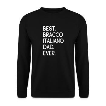 Bracco Italiano Bracchi Italiani - Sweat-shirt Unisexe - noir - Devant - Alina (178cm) & Michal (187cm)
