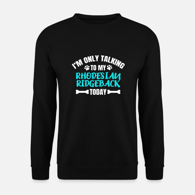 Rhodesian Ridgeback - Unisex Pullover - Schwarz