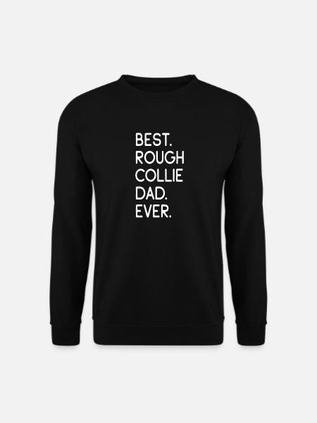 Rough Collie Longhair Collie - Unisex Sweatshirt - black