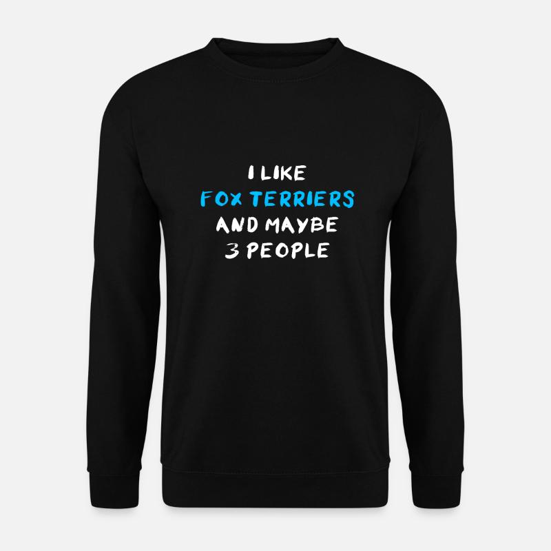 Fox Terrier Foxterrier - Sweat-shirt Unisexe - noir