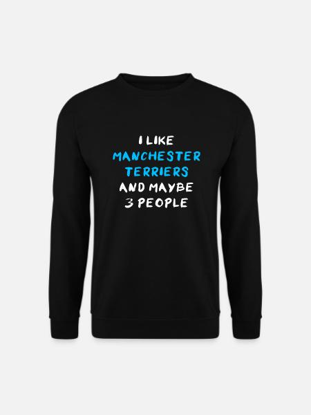 Manchester Terrier - Unisex Sweatshirt - black