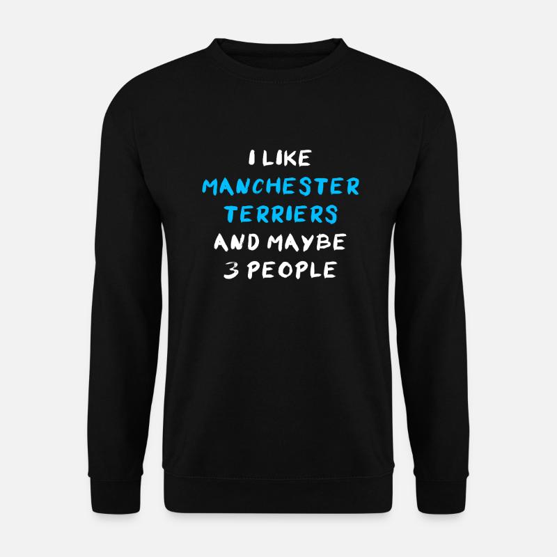 Manchester Terrier - Unisex Sweatshirt - black