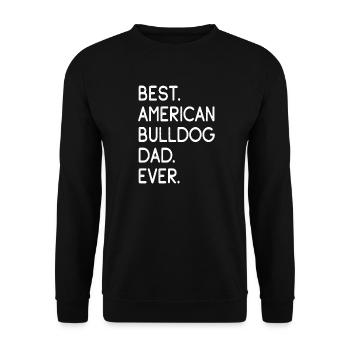 American Bulldog - Unisex Pullover - Schwarz - Vorne - Alina (178cm) & Michal (187cm)