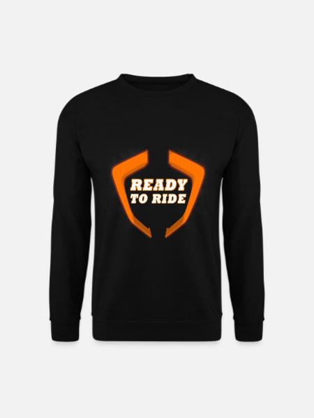 Ready To Ride - Unisex Sweatshirt - black