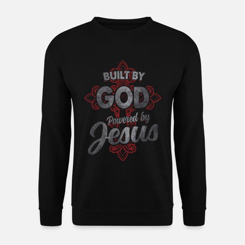 Gott Jesus - Unisex Pullover - Schwarz
