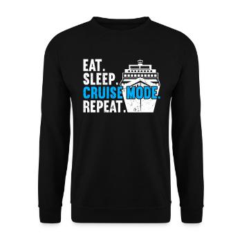 Croisière Croisière Vacances Croisière en famille - Sweat-shirt Unisexe - noir - Devant - Alina (178cm) & Michal (187cm)