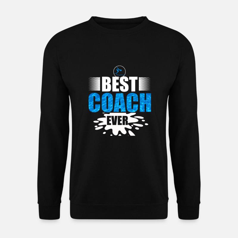 Schwimmtrainer Bester Schwimmtrainer aller Zeiten - Unisex Pullover - Schwarz