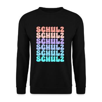 Schulz Family Group Member - Unisex Sweatshirt - black - Front - Alina (178cm) & Michal (187cm)