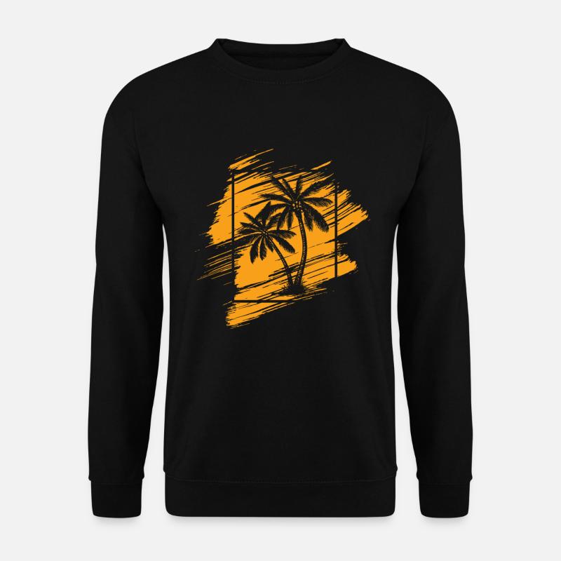 SOMMER VINTAGE PALME - Unisex Pullover - Schwarz
