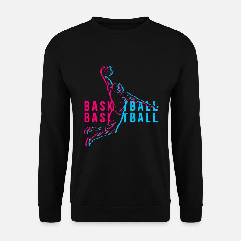 Basketball - Unisex Pullover - Schwarz