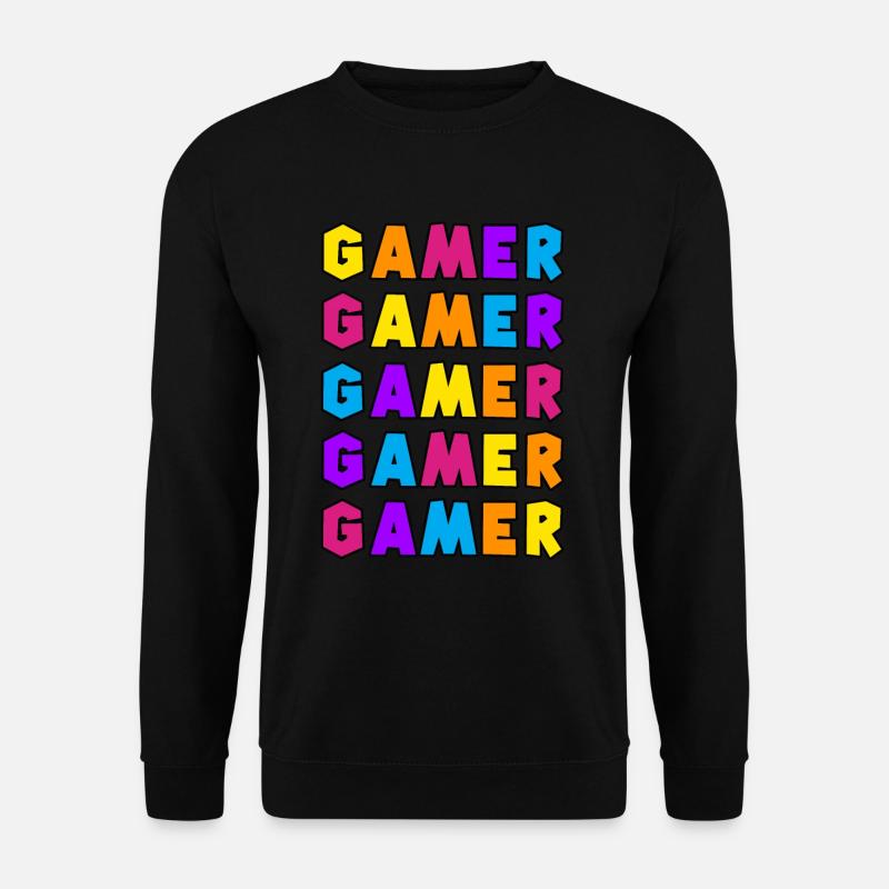 Gamer - Unisex Pullover - Schwarz
