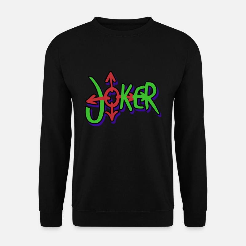 Joker - Unisex Pullover - Schwarz