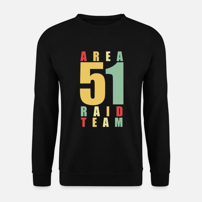 Area 51 Raid team - Unisex Pullover - Schwarz