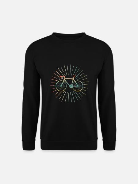 Vélo vintage - Sweat-shirt Unisexe - noir