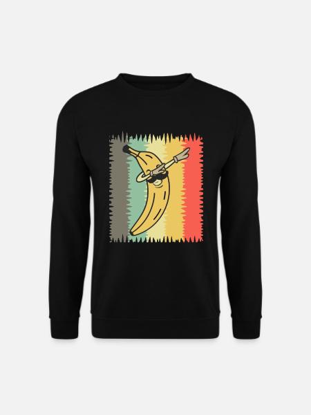 DAB BANANA - Unisex Pullover - Schwarz