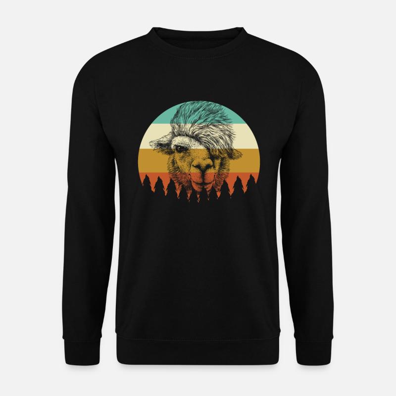 Alpaca alpaca - Unisex Sweatshirt - black