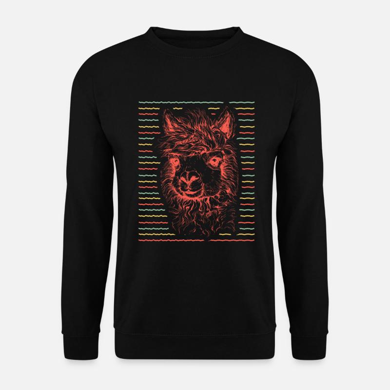 Alpaca alpaca - Unisex Sweatshirt - black