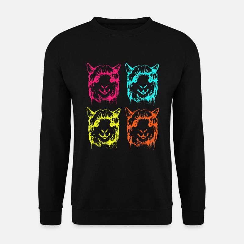 alpaca - Unisex Sweatshirt - black