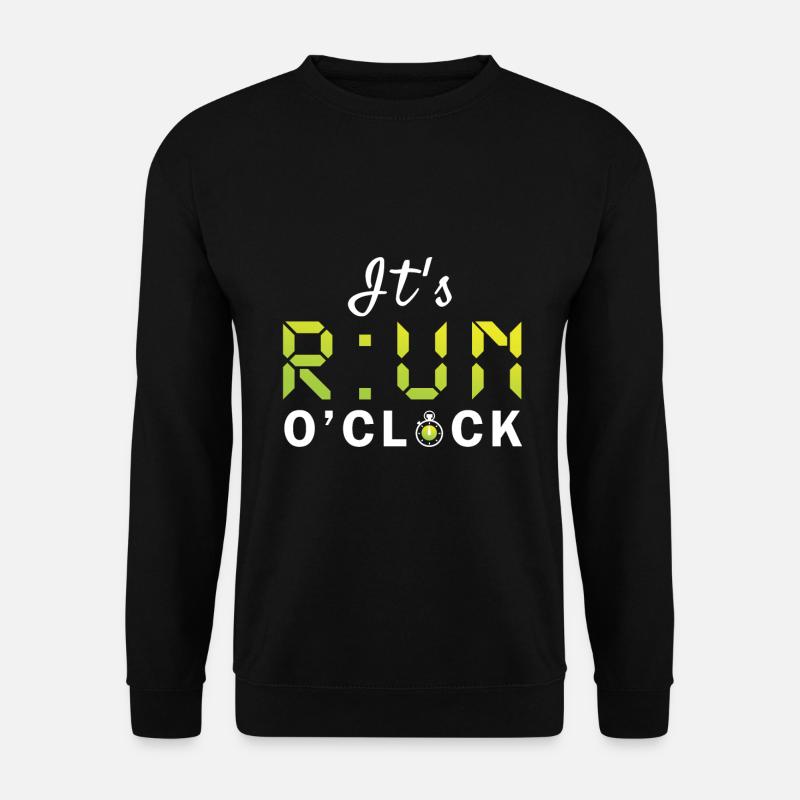 Funny Runner Jogger Running Athletics Run - Unisex Sweatshirt - black