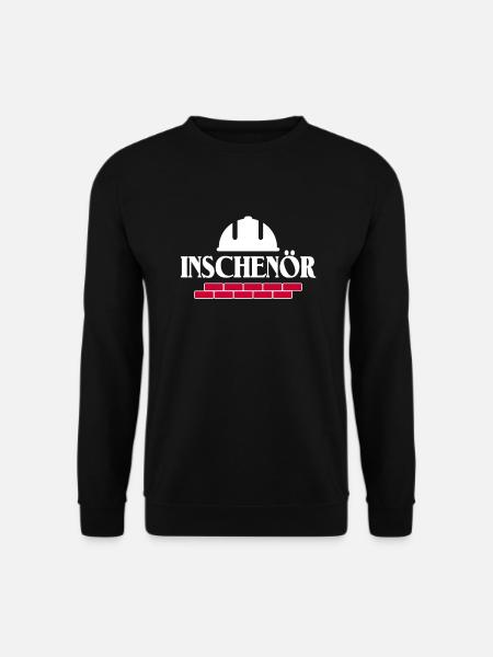 Bauingenieur Inschenör Ingenieur Hausbau - Unisex Pullover - Schwarz