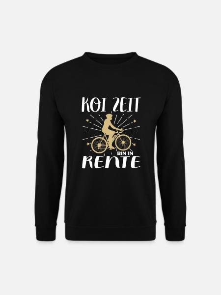 E-Bike Rente Koi Zeit Ebike Rentner Schwäbisch - Unisex Pullover - Schwarz