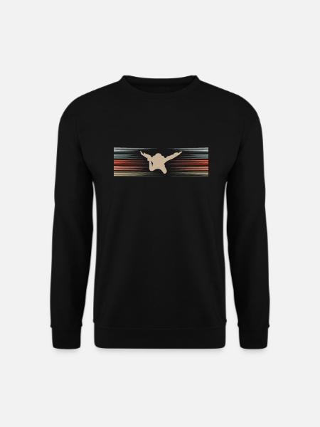 Parachutists Freefaller Skydiving - Unisex Sweatshirt - black