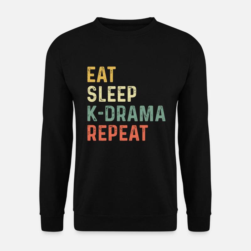 Kdrama K-Drama K Drama Seoul Kpop K-Pop Hallyu - Unisex Pullover - Schwarz