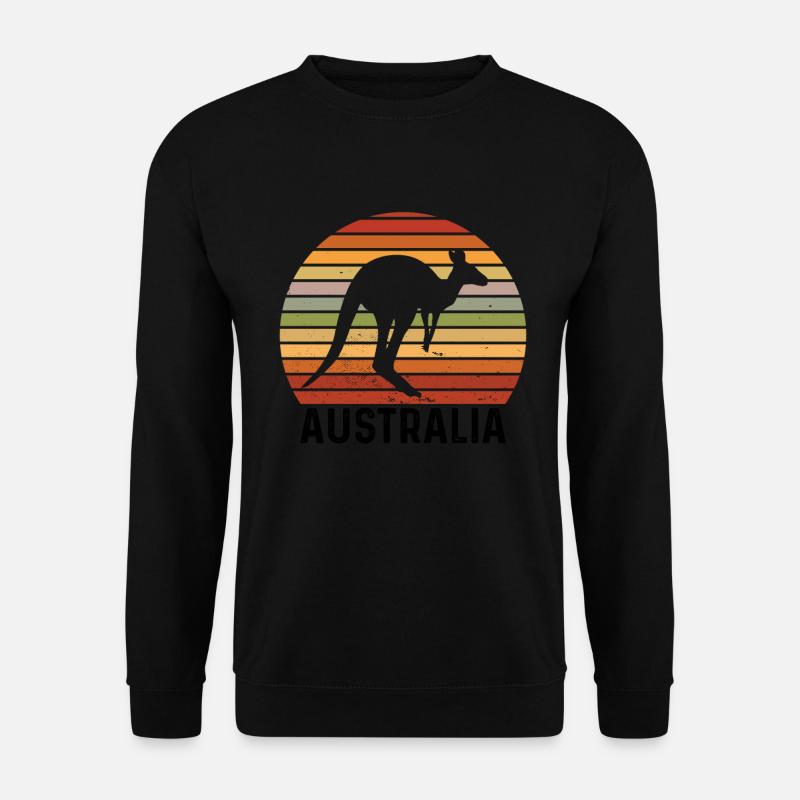 Australien Australier Australienurlaub Australien - Unisex Pullover - Schwarz