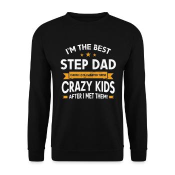 Stiefvater Stiefvater Stiefvater - Unisex Pullover - Schwarz - Vorne - Alina (178cm) & Michal (187cm)