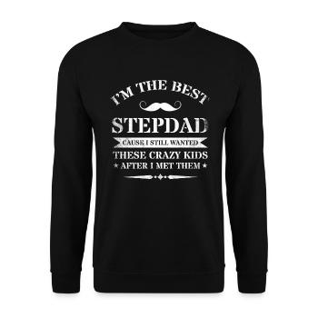 Stiefvater Stiefvater Stiefvater - Unisex Pullover - Schwarz - Vorne - Alina (178cm) & Michal (187cm)