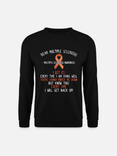 Multiple Sklerose MS Awareness Day - Unisex Pullover - Schwarz
