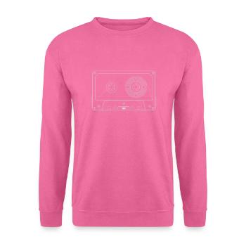 Kassette Tape Bauteile - Unisex Pullover - Pink - Vorne