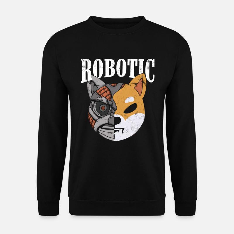Roboterdesign Für Roboteringenieur Oder Fans - Unisex Pullover - Schwarz