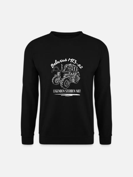 Belarus MTS-82 / DDR Landmaschinen - Unisex Pullover - Schwarz