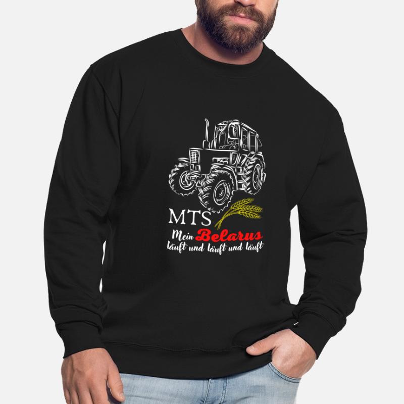 Biélorussie MTS / Ma Biélorussie est en cours d'exécution et en cours d'exécution. nostalgie de la RDA Sweat-shirt Unisexe