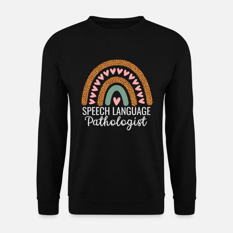 Sprachpathologen-design Für Sprache - Unisex Pullover - Schwarz