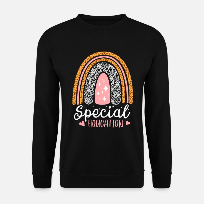 Conception de l’éducation de l’enfance en difficulté pour l’éducation de l’enfance en - Sweat-shirt Unisexe - noir