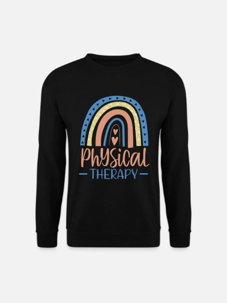 Physiotherapy design For physiotherapists - Unisex Sweatshirt - black