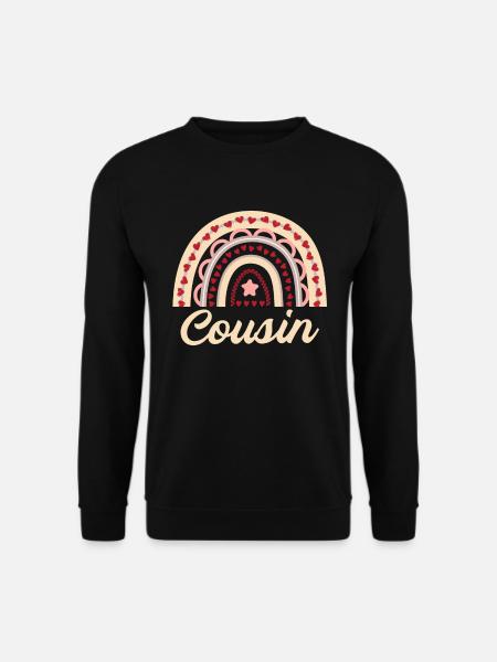 Vetter-regenbogen-entwurf For - Unisex Sweatshirt - black