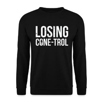 Verlust Von Cone-trol Für Gefrorenen Süßen Fan - Unisex Pullover - Schwarz - Vorne - Alina (178cm) & Michal (187cm)