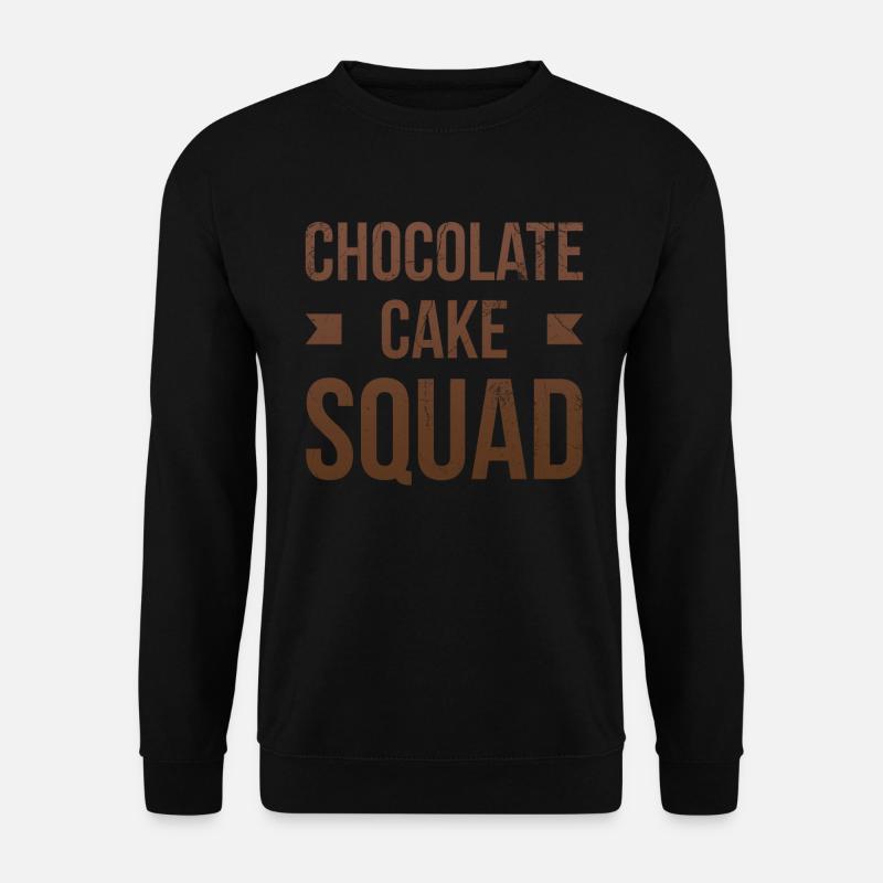 Schokoladenkuchen-trupp Für Bäcker- Oder Backfans - Unisex Pullover - Schwarz