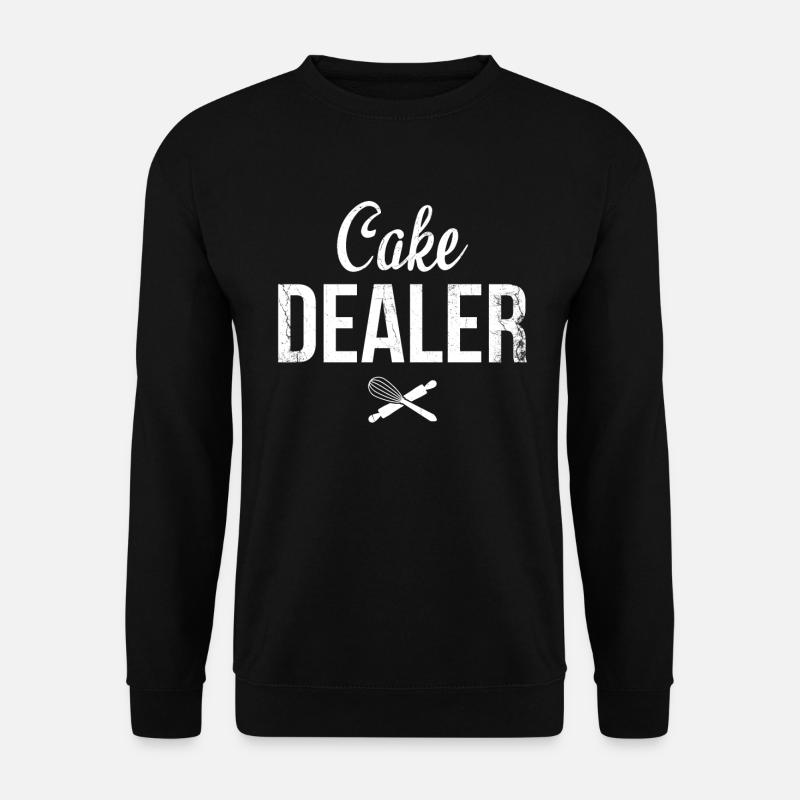 Kuchenhändler Für Bäcker Oder Backfans - Unisex Pullover - Schwarz