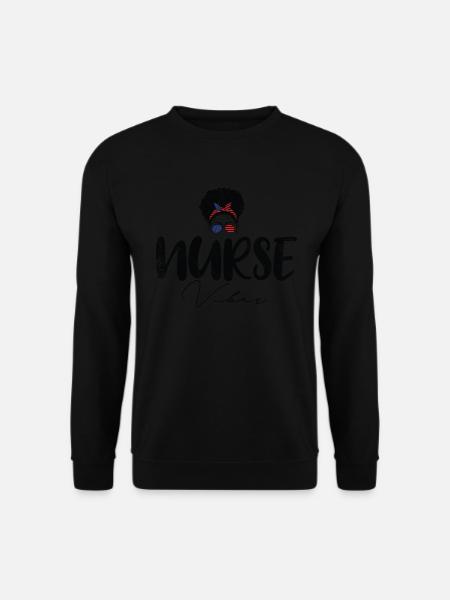Nurse Vibe Nurses - Unisex Sweatshirt - black