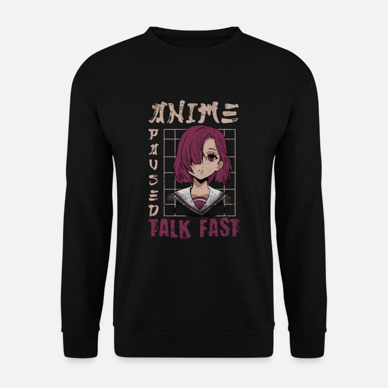 Sakura Haruno Japanese Anime Character - Unisex Sweatshirt - black